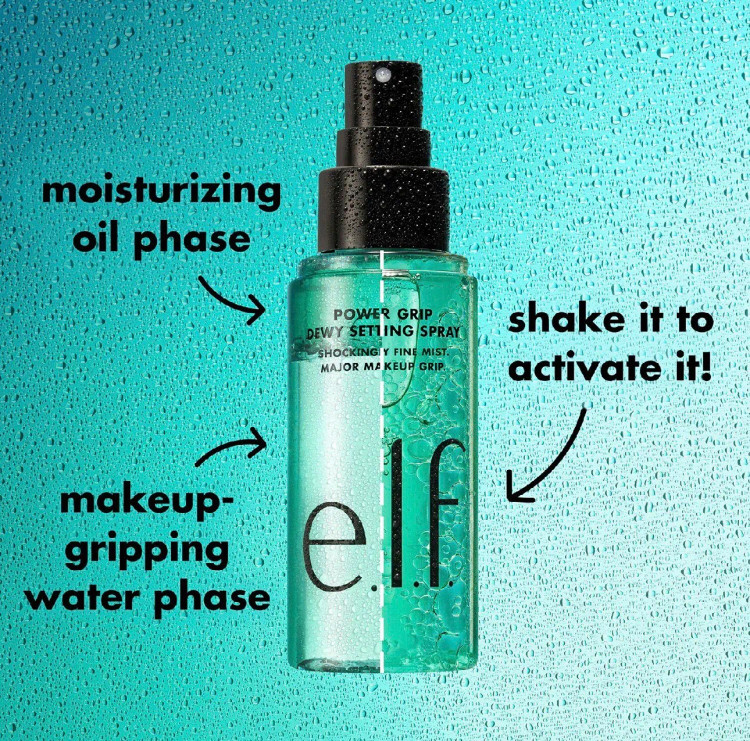 اسپری فیکس آرایش الف E.L.F. – Power Grip Dewy Setting Spray