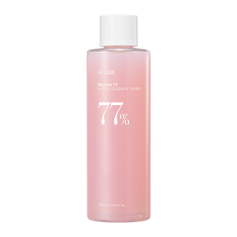 تونر مرطوب کننده و روشن کننده هلو نیاسینامید آنوا Anua Peach 77% Niacin Essence Toner