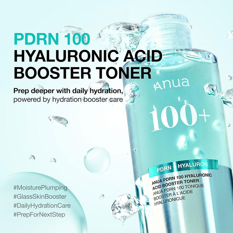 تونر بوستر هیالورونیک اسید و PDRN آنوا ANUA PDRN 100 Hyaluronic Acid Booster Toner