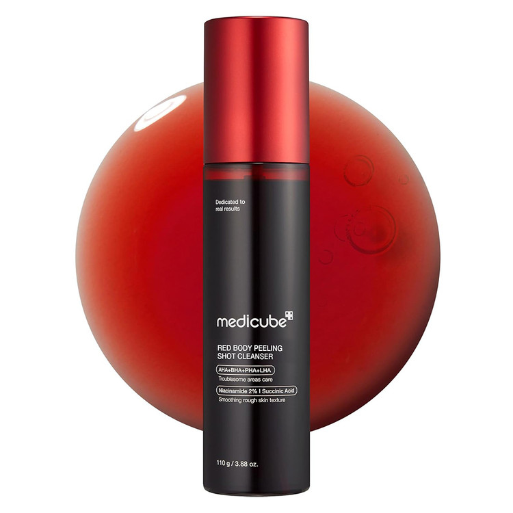 اسپری لایه بردار و ضد جوش بدن مدی کیوب Medicube Red Acne Body Peeling Shot