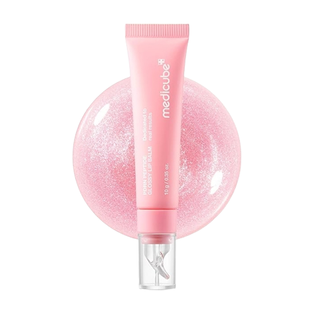 بالم لب پپتاید و PDRN مدی کیوب آبرسان، ترمیم کننده و حجم دهنده Medicube PDRN Peptide Glossy Lip Balm