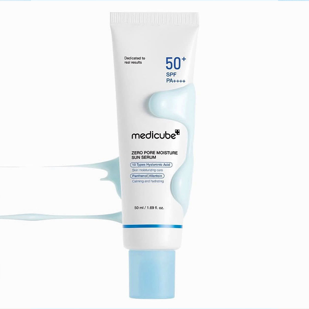 کرم ضد آفتاب تون آپ PDRN مدی کیوب Medicube PDRN Sun Cream BLU