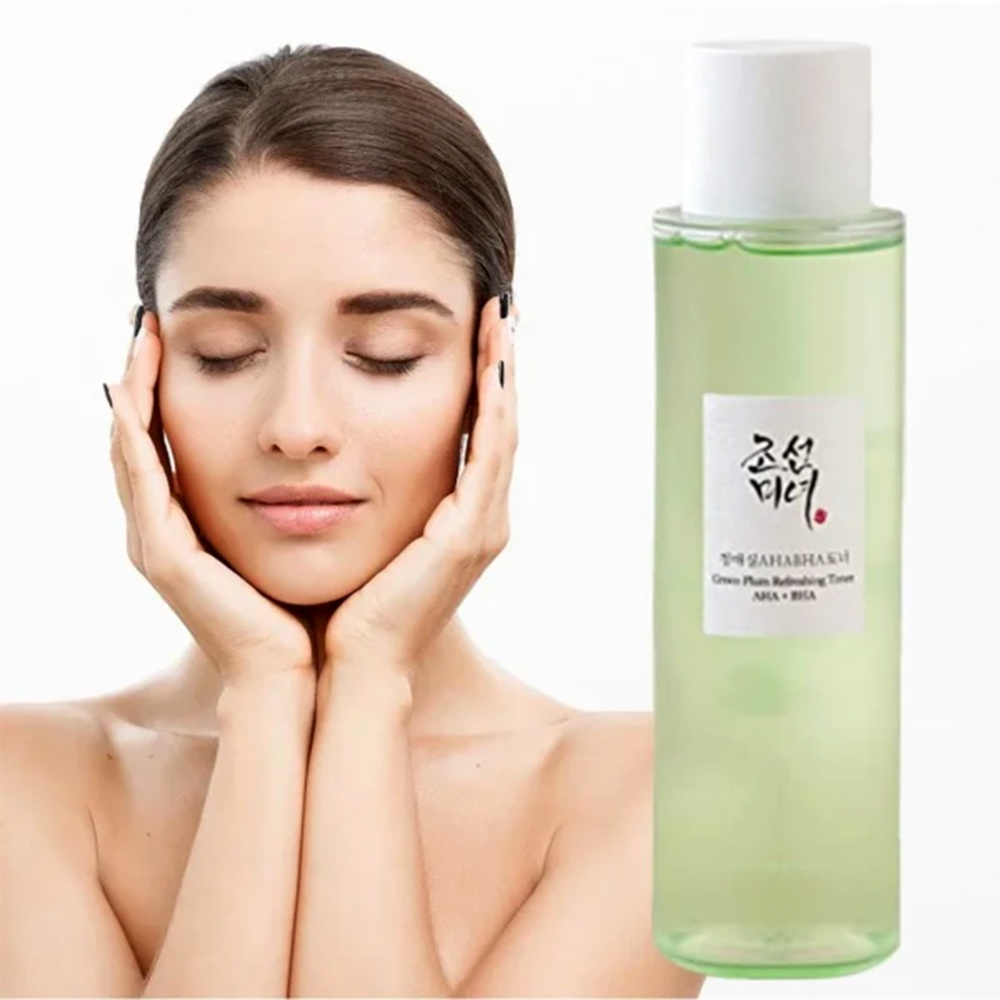 تونر آبرسان  AHA و BHA شاداب کننده و جوانساز پوست بیوتی اف جوسان Beauty of Joseon Green Plum Refreshing Toner AHA + BHA 150ml