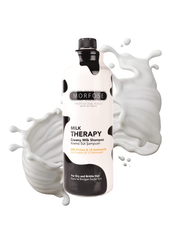 شامپو مو شیر تراپی مدل Milk Therapy مورفوس