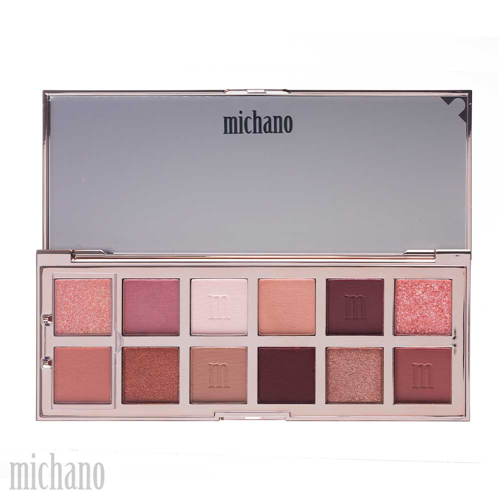 پالت سایه 12 رنگ VIOLET DUST میچانو MICHANO Eyeshadow Palette