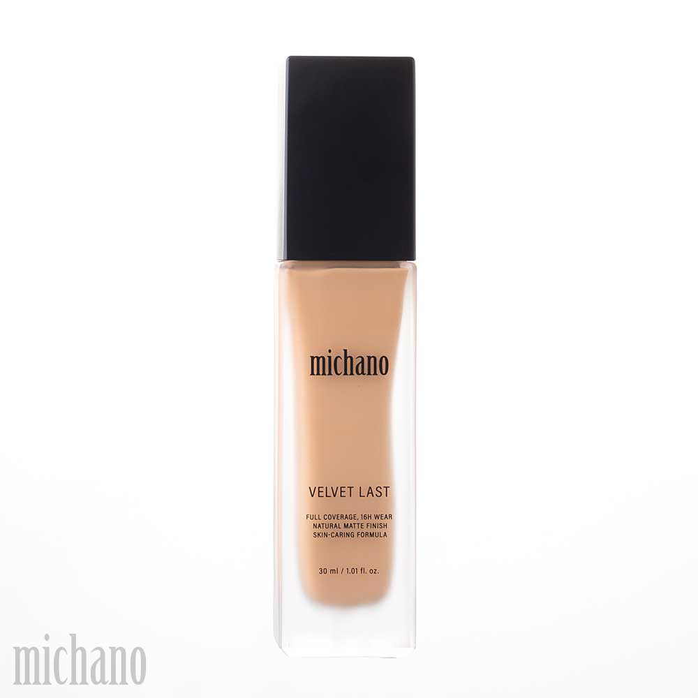 کرم پودر میچانو MICHANO مدل VELVET LAST FOUNDATION